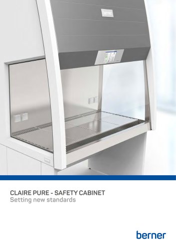 safety cabinet BERNER Claire pure | Berner Safety