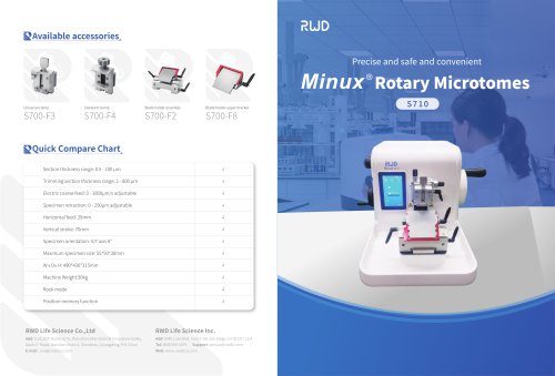 Rotary Microtomes S710