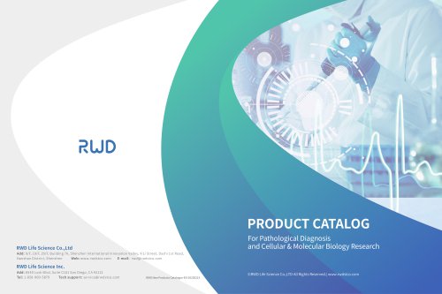 RWD Catalog for Cell& Molecular Biology