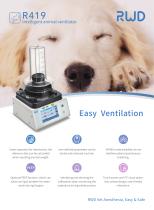 RWD Intelligent Animal Ventilator R419