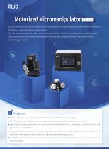 RWD-Motorized Micromanipulator MM-500