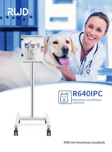 RWD Veterinary anesthesia R640