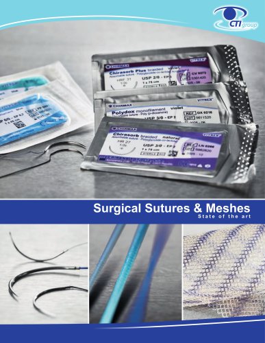 Main Catalogue "Surgical Sutures & Messes"