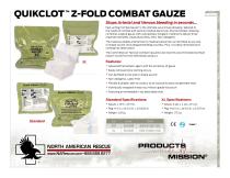 QUIKCLOT Z-FOLD COMBAT GAUZE