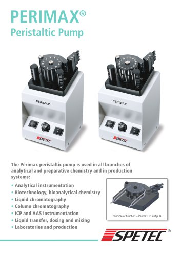 Perimax Peristaltic Pump