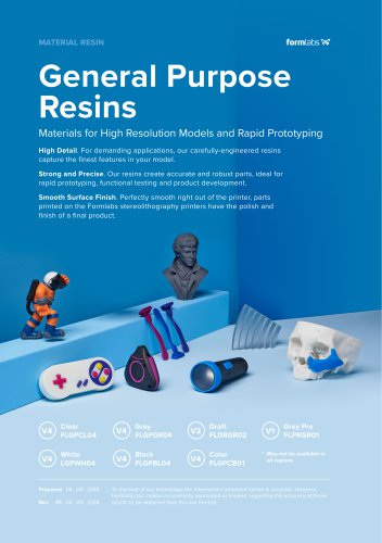 General Purpose Resins
