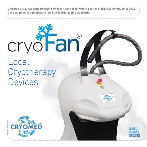 Cryofan Local Cryotherapy Devices