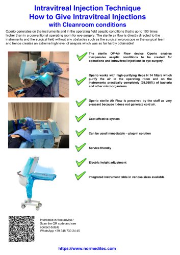 intravitreal injections room standards