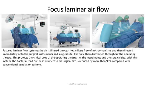 portable laminar air flow units operating theatre