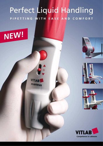 VITLAB maneus® pipet controller