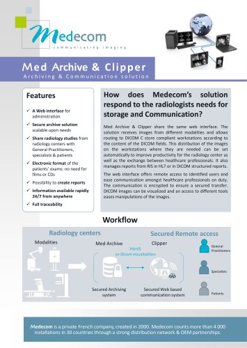 Med Archive & Clipper - Archiving & Communication Software