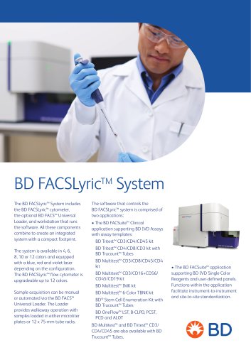 BD FACSLyricTM System