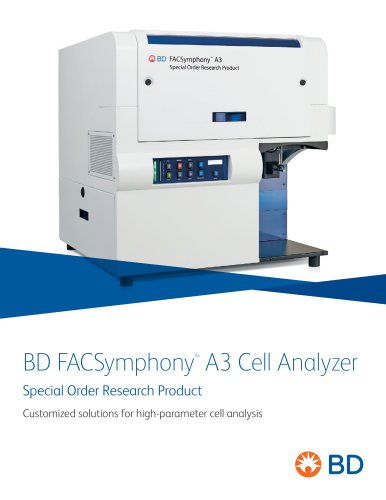 BD FACSymphony™  A3 Cell Analyzer