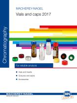 Vials and caps 2017