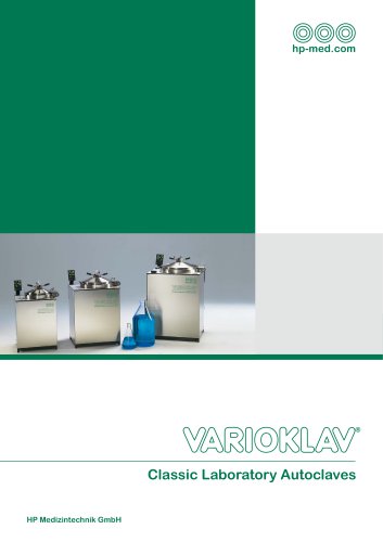 VARIOKLAV® Classic Laboratory Autoclaves