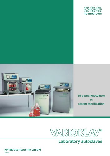 VARIOKLAV® Laboratory autoclaves