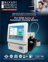 The DDM Series of Automatic Density Meters 2021