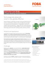 Application note: Laser marking on dental products