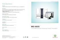 MS-H655 Auto Hematology Analyzer(autoloader)