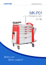 MK-P01 Red Color Crash Cart