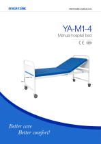 YA-M1-4 Single Crank Hospital Bed