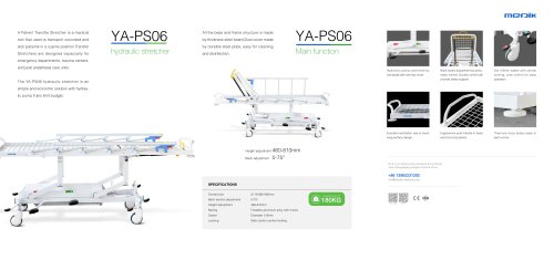 YA-PS06 Patient Stretcher