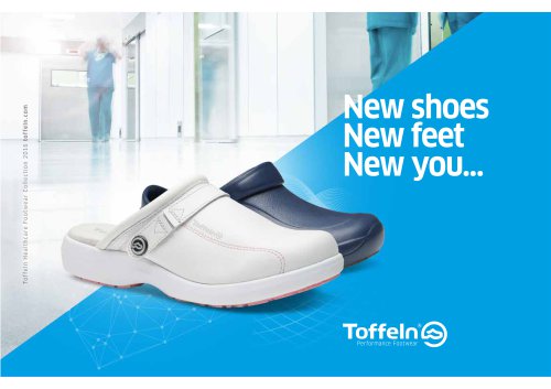 Toffeln Healthcare Footwear Brochure 2016