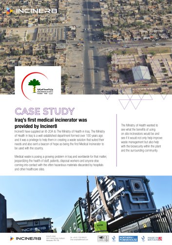 Medical Incinerators in Iraq