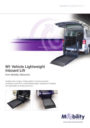 M1 Vehicle Lightweight Inboard Lift