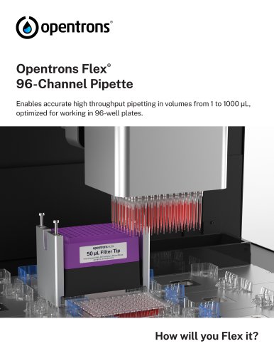 Opentrons Flex 96 Channel Pipette