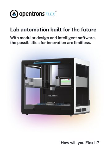 Opentrons Flex Brochure