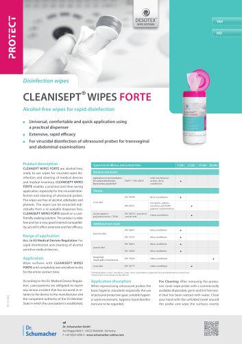 CLEANISEPT®WIPES FORTE