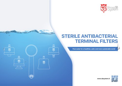 STERILE ANTIBACTERIAL TERMINAL FILTERS