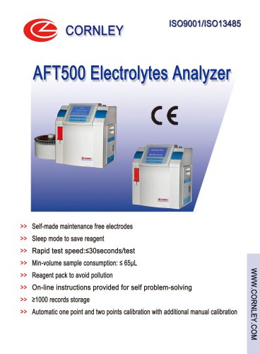 AFT-500 Electrolyte Analyzer