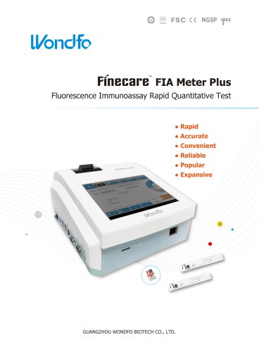 Finecare™ FIA Meter Plus