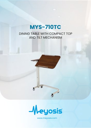  DINING TABLE WITH COMPACT TOP (Tilt Mechanism)