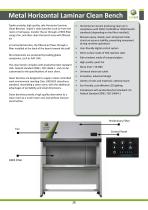METAL HORIZONTAL LAMINAR CLEAN BENCH