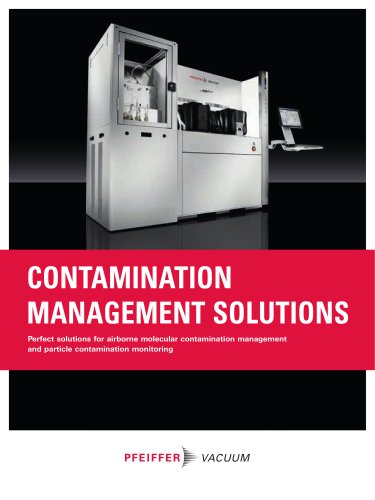 2019 CONTAMINATION MANAGEMENT SOLUTIONS