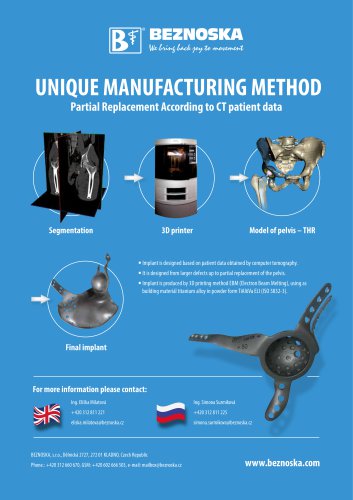 UNIQUE MANUFACTURING METHOD