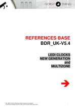 Digital clocks LEDI® REFERENCES BASE