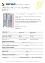 OUTDOOR ENERGY STORAGE  SYSTEM