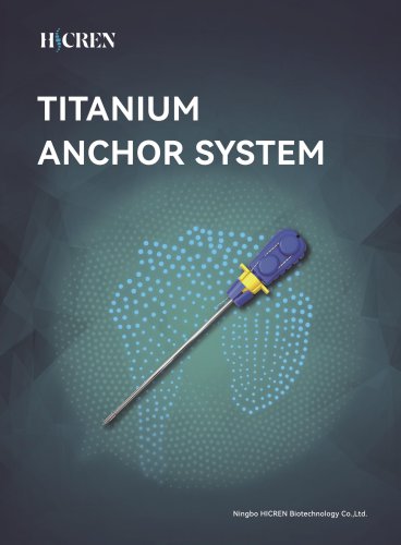 Titanium Anchor System