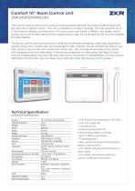 Comfort VoIP Room Control Unit 10''