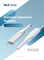 Intraoral Scanner INO200 Catalog