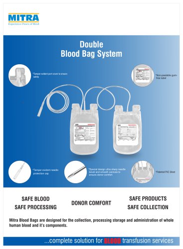 Double Blood Bag