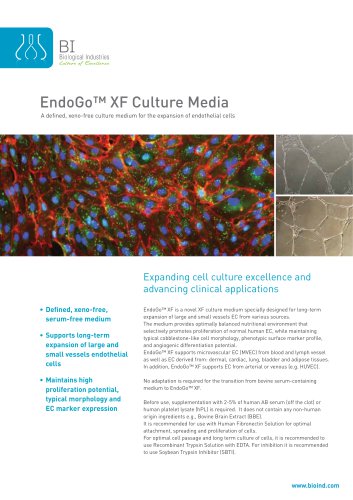 EndoGo™ XF Culture Media