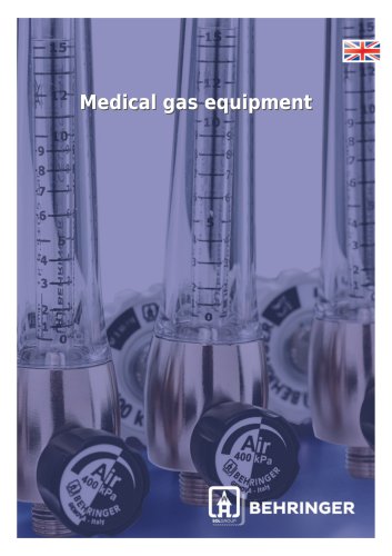 Medical gas equipment