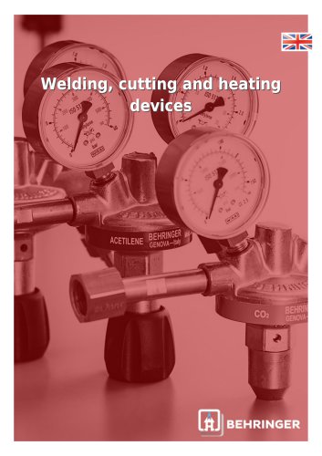 Welding, cutting and heating devices