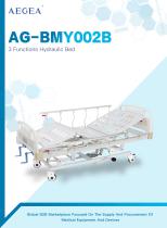 AG-BMY002B Three Functions Hydraulic Hospital Bed