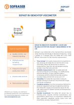 SOFAST BV BENCHTOP VISCOMETER